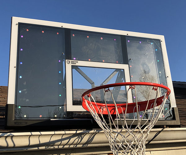 LED Basketball Hoop