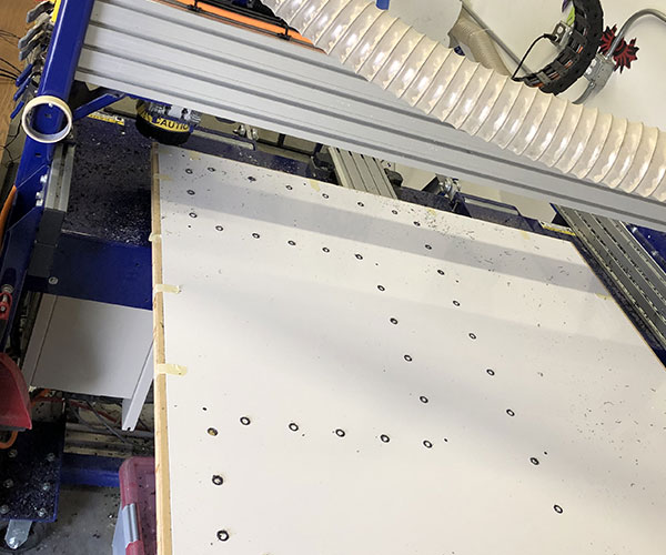 LED Basketball Hoop CNC Machine