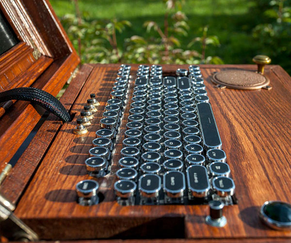 Steampunk Laptop Keyboard